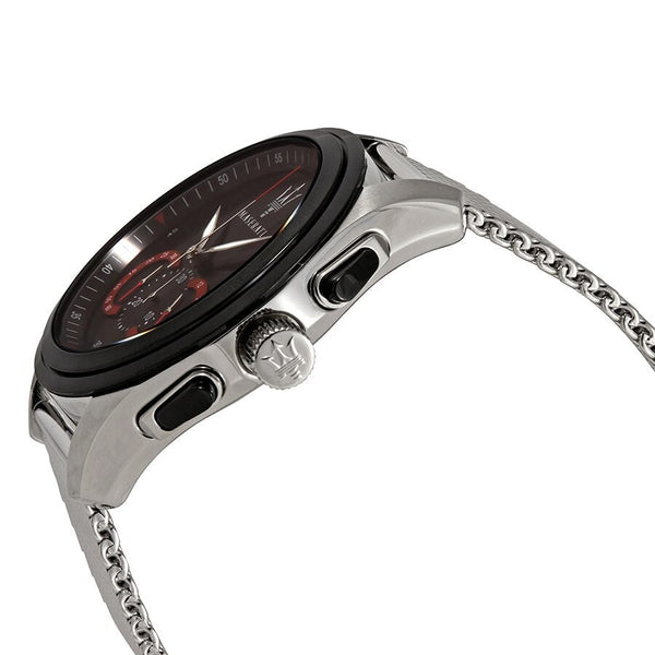 Maserati Traguardo Chronograph Black Dial Men's Watch R8873612005 - Big Daddy Jewelry #2