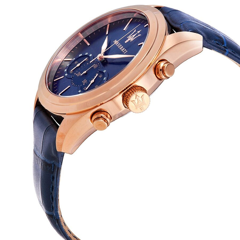 Maserati Traguardo Chronograph Blue Dial Men's Watch #R8871612015 - Big Daddy Jewelry #2
