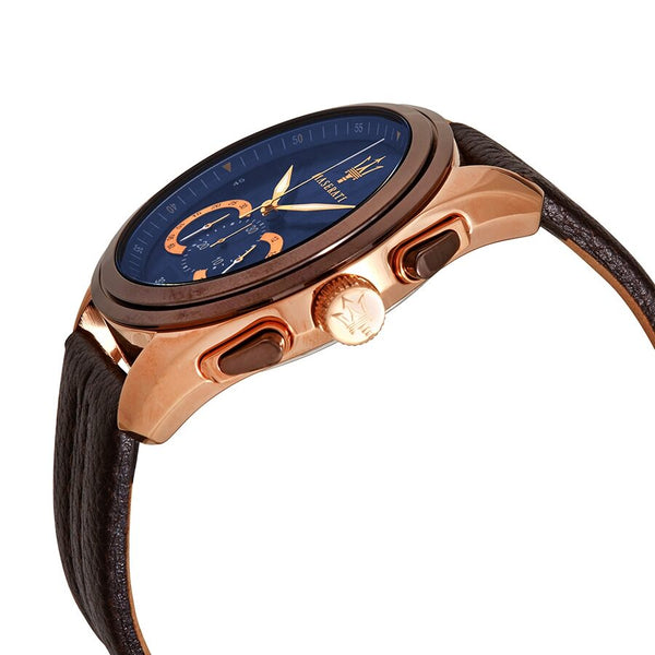 Maserati Traguardo Chronograph Blue Dial Men's Watch R8871612024 - Big Daddy Jewelry #2