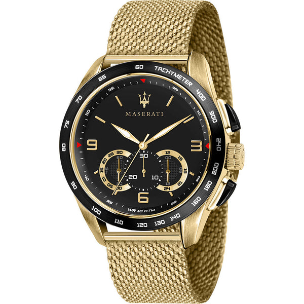 Maserati Traguardo Chronograph Quartz Black Dial Men's Watch #R8873612010 - Big Daddy Jewelry