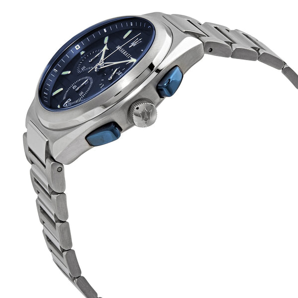 Maserati Triconic Chronograph Quartz Blue Dial Men's Watch #R8873639001 - Big Daddy Jewelry #2