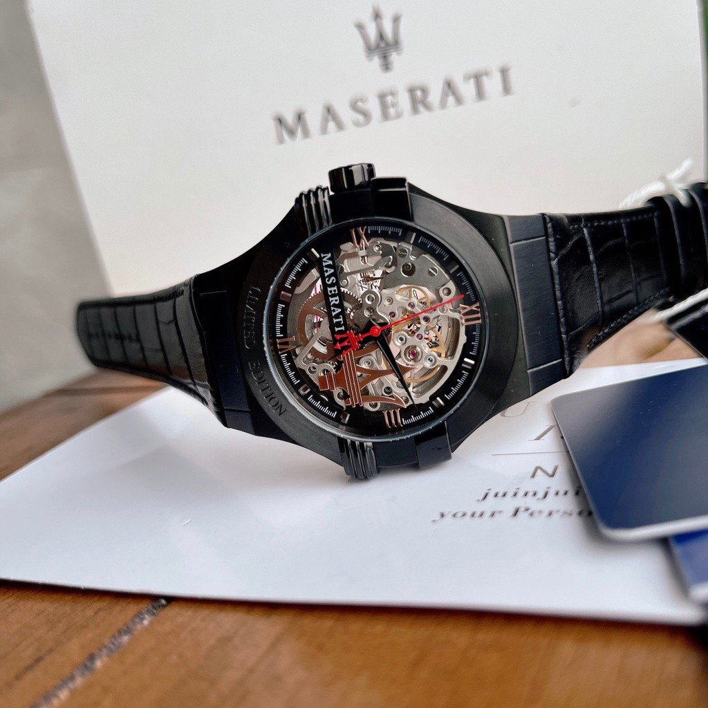 Maserati Watch Automatic Skeleton Men's Watch  R8821108021 - The Watches Men & CO