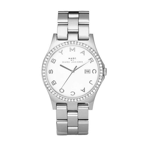 Marc By Marc Jacobs Henry Silver Diamond Women's Watch  MBM3044 - Big Daddy Jewelry