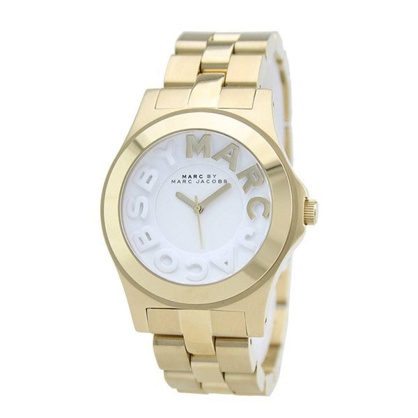 Marc Jacobs Women's 'Rivera' Gold-Tone Stainless Steel Watch MBM3134 - Kiwi Watches #3