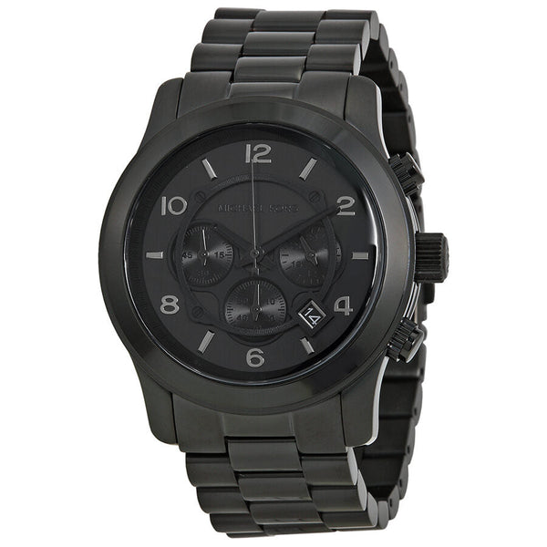 Michael Kors Blacked Out Runway Chronograph Men's Watch MK8157 - Big Daddy Jewelry