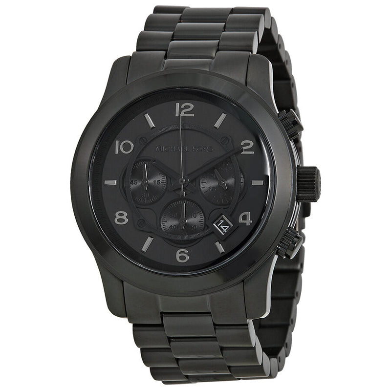 Michael Kors Blacked Out Runway Chronograph Men's Watch MK8157 - Big Daddy Jewelry