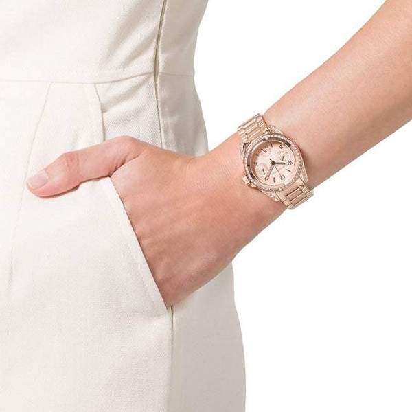 Michael Kors Blair Multi-Function Rose Dial Ladies Watch MK5613 - Watch