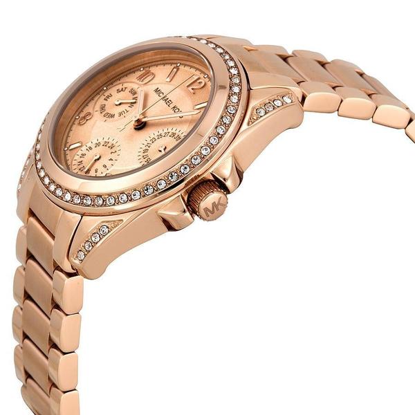 Michael Kors Blair Multi-Function Rose Dial Ladies Watch MK5613