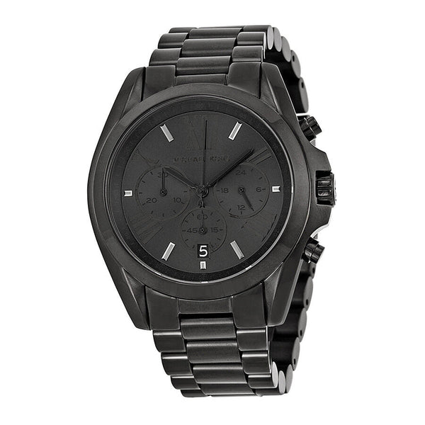 Michael Kors Bradshaw Chronograph Black Dial Unisex Watch #MK5550 - Big Daddy Jewelry