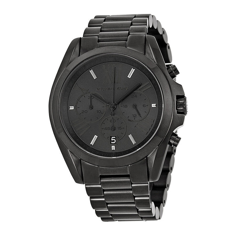 Michael Kors Bradshaw Chronograph Black Dial Unisex Watch #MK5550 - Big Daddy Jewelry