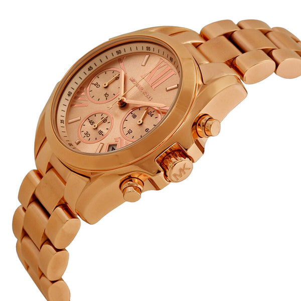 Michael Kors Bradshaw Chronograph Rose Dial Ladies Watch MK5799 - Big Daddy Jewelry #2
