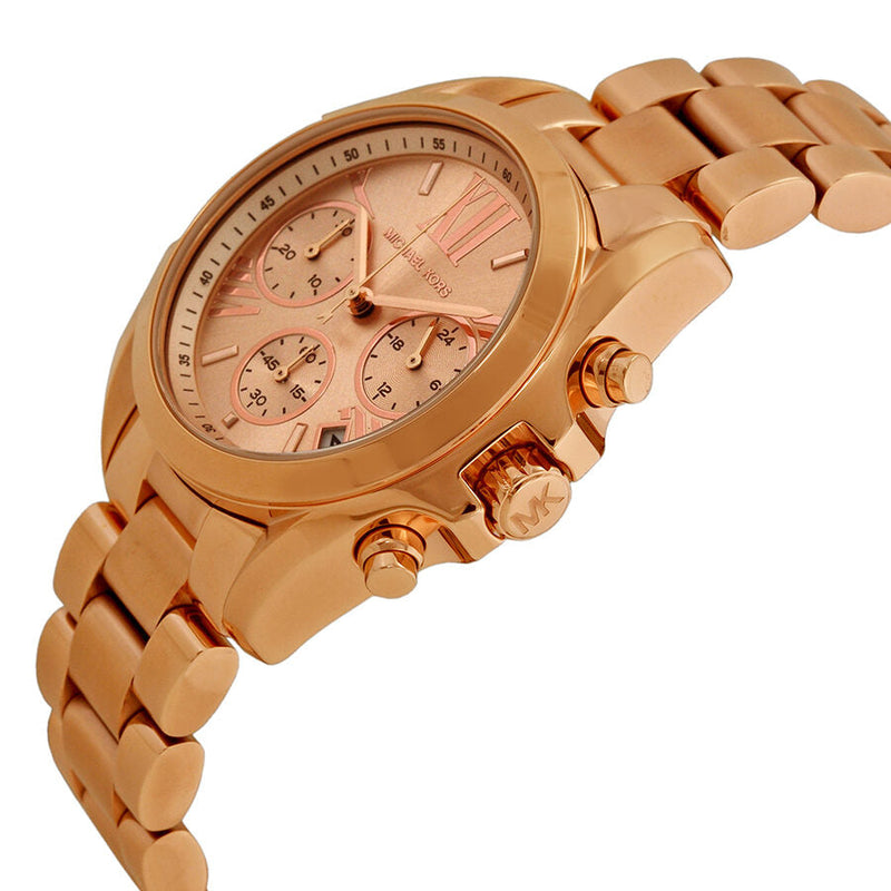 Michael Kors Bradshaw Chronograph Rose Dial Ladies Watch MK5799 - Big Daddy Jewelry #2