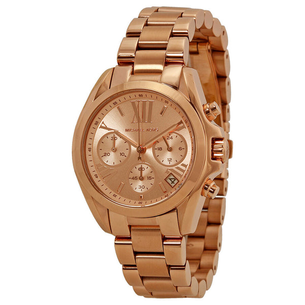 Michael Kors Bradshaw Chronograph Rose Dial Ladies Watch MK5799 - Big Daddy Jewelry