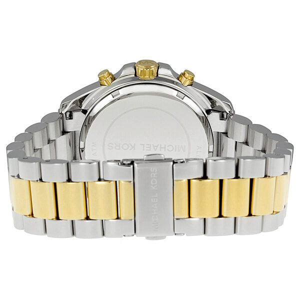 Michael Kors Bradshaw Chronograph Silver and Gold-tone Watch #MK5627 - Big Daddy Jewelry #3