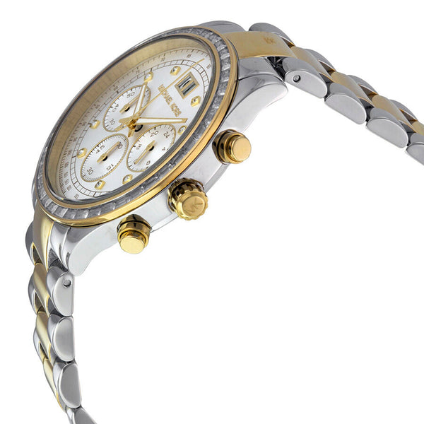 Michael Kors Brinkley Chronograpgh Silver Dial Ladies Watch MK6188 - Big Daddy Jewelry #2