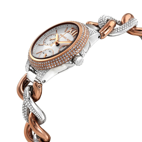 Michael Kors Camille Quartz Crystal Silver Dial Ladies Watch #MK6843 - Big Daddy Jewelry #2