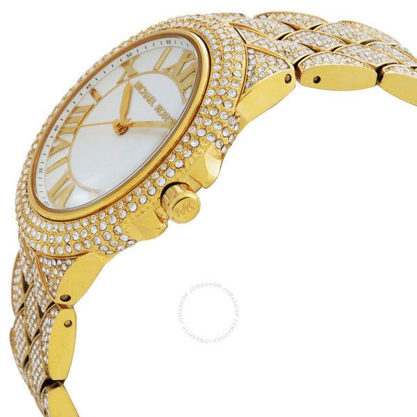 Michael Kors Camille Quartz Crystal White Dial Ladies Watch MK4800 - Big Daddy Jewelry #2