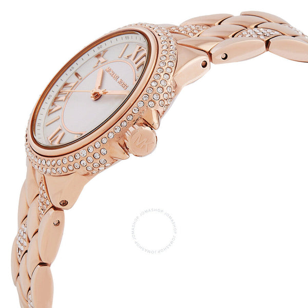 Michael Kors Camille Quartz Crystal White Dial Ladies Watch MK4810 - Big Daddy Jewelry #2