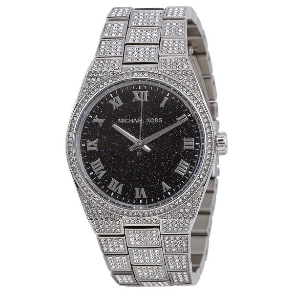 Michael Kors Channing Black Crystal Pave Stainless Steel Watch MK6089 - Big Daddy Jewelry