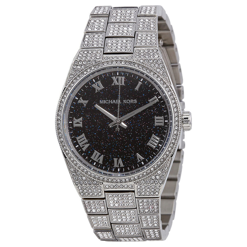 Michael Kors Channing Black Crystal Pave Stainless Steel Watch MK6089 - Big Daddy Jewelry