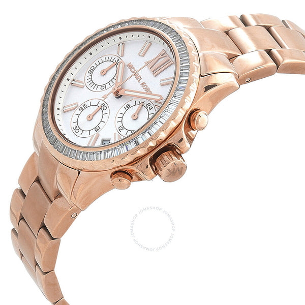 Michael Kors Chronograph Quartz Silver Dial Ladies Watch MK7213 - Big Daddy Jewelry #2