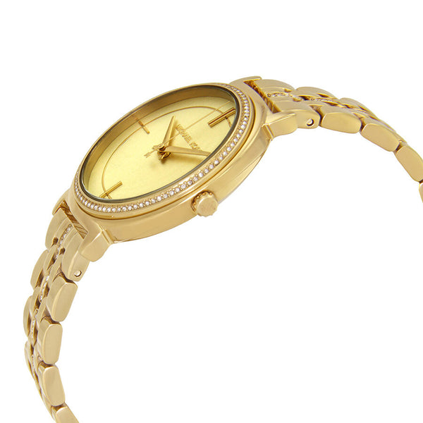 Michael Kors Cinthia Gold Dial Crystal Ladies Watch MK3681 - Big Daddy Jewelry #2