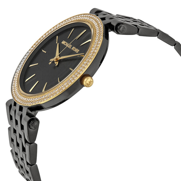Michael Kors Darci Black Dial Black Ion-plated Ladies Watch MK3322 - Big Daddy Jewelry #2