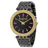 Michael Kors Darci Black Dial Black Ion-plated Ladies Watch MK3322 - Big Daddy Jewelry
