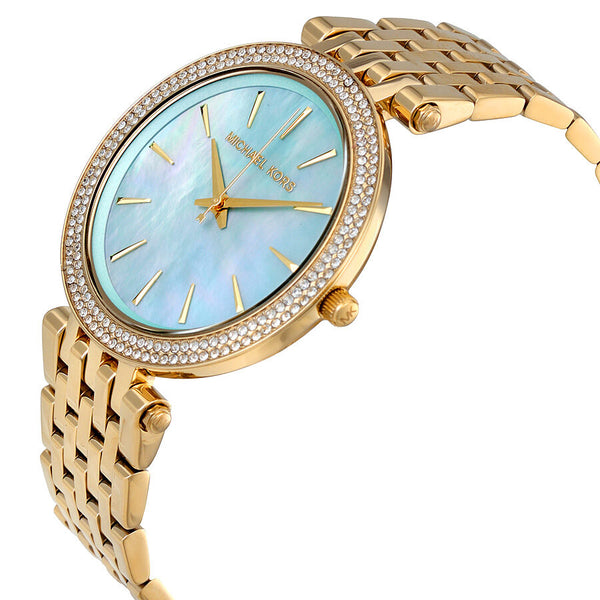 Michael Kors Darci Blue Green Mother of Pearl Dial Ladies Watch MK3498 - Big Daddy Jewelry #2
