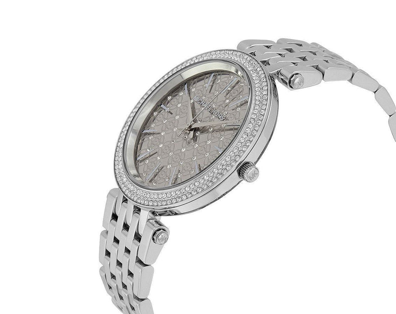 Michael Kors Darci Crystal Paved Silver Ladies Watch MK3404 - Big Daddy Jewelry #2