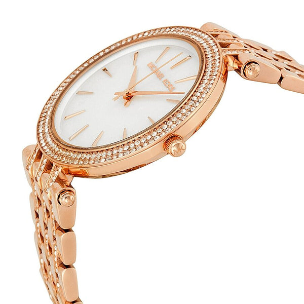 Michael Kors Darci Mother of Pearl Dial Crystal Ladies Watch MK3220 - Big Daddy Jewelry #2