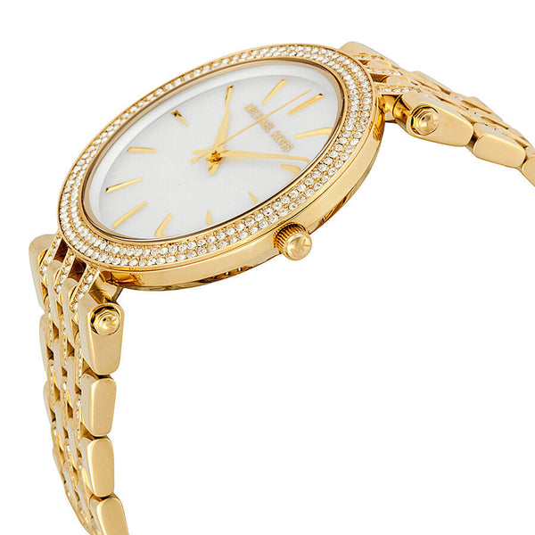 Michael Kors Darci Mother of Pearl Dial Gold Steel Crystal Ladies Watch MK3219 - Big Daddy Jewelry #2