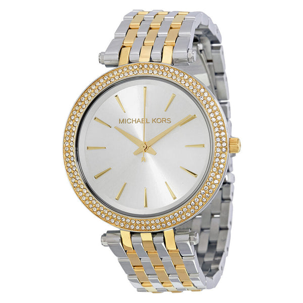 Michael Kors Darci Silver Dial Two-tone Ladies Watch #MK3215 - Big Daddy Jewelry