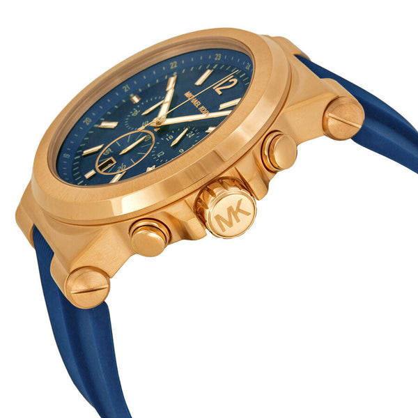 Michael Kors Dylan Chronograph Navy Dial Men's Watch #MK8295 - Big Daddy Jewelry #2