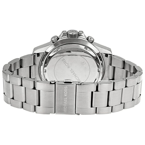 Michael Kors Everest Chronograph Black Dial Stainless Steel Men's Watch MK8256 - Big Daddy Jewelry #3