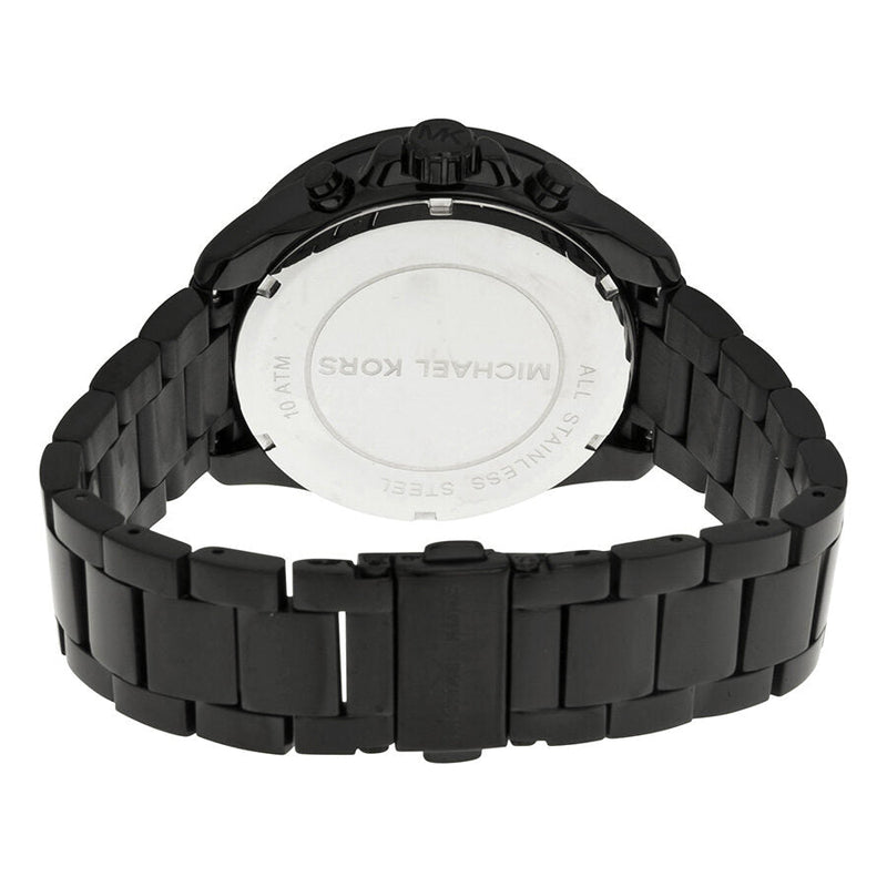 Michael Kors Everest  Chronograph Rose Dial Black Ion-plated Ladies Watch MK5879 - Big Daddy Jewelry #3