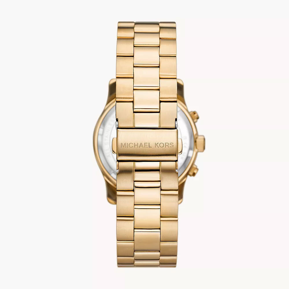 Michael Kors Runway Chronograph Gold-Tone Women's Watch - MK7353