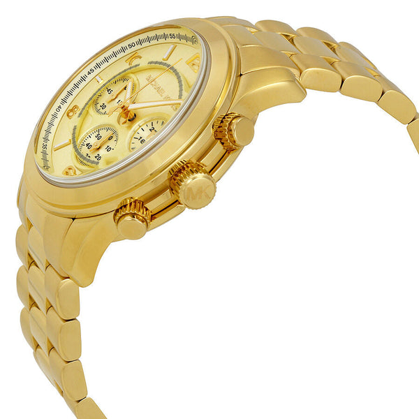 Michael Kors Runway Chronograph Champagne Dial Men's Watch #MK8077 - Big Daddy Jewelry #2