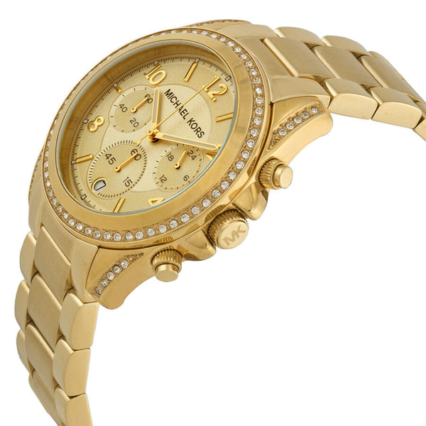 Michael Kors Golden Blair Glitz Watch #MK5166 - Big Daddy Jewelry #2