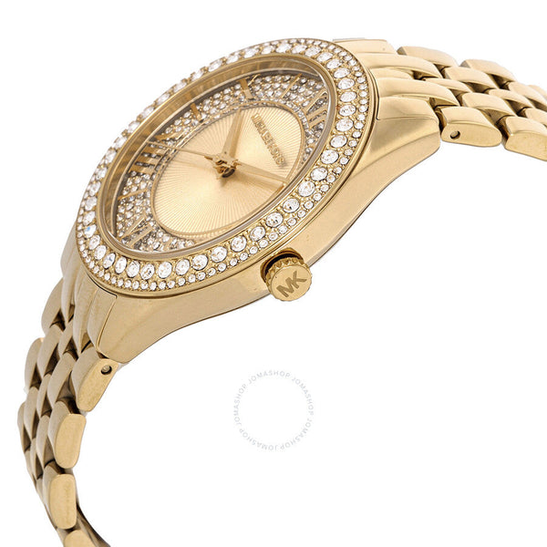 Michael Kors Harlowe Pave Quartz Crystal Ladies Watch MK4709 - Big Daddy Jewelry #2