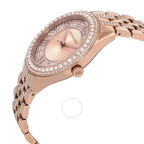 Michael Kors Harlowe Pave Quartz Crystal Ladies Watch MK4710 - Big Daddy Jewelry #2