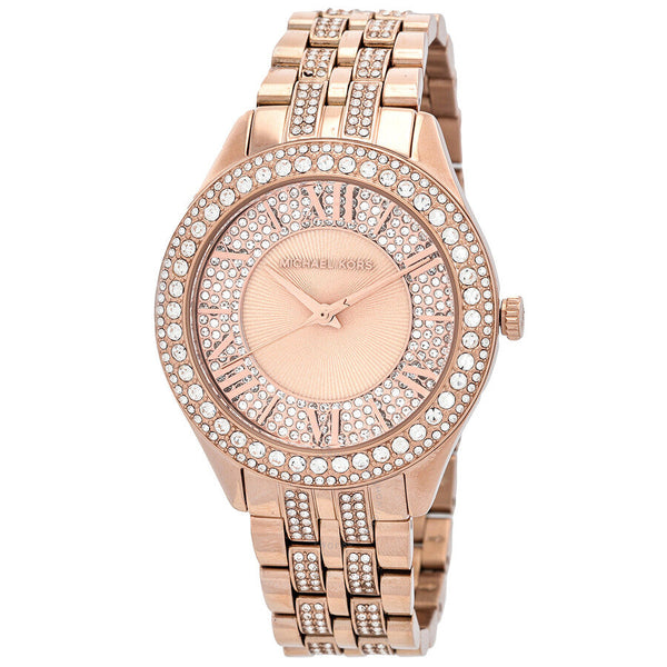 Michael Kors Harlowe Pave Quartz Crystal Ladies Watch MK4710 - Big Daddy Jewelry