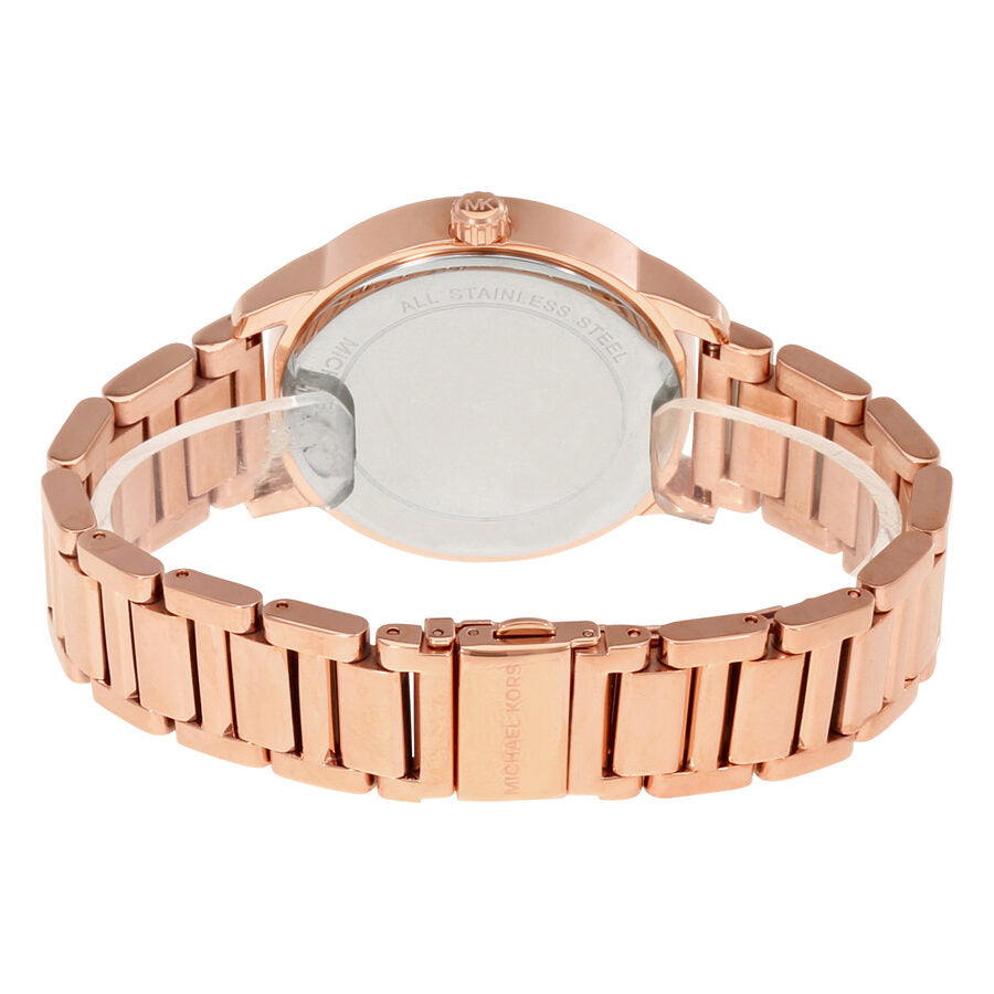 Michael Kors Kinley Pave Rose Dial Ladies Watch #MK6210 - The Watches Men & CO #3