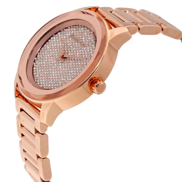 Michael Kors Kinley Pave Rose Dial Ladies Watch #MK6210 - Big Daddy Jewelry #2