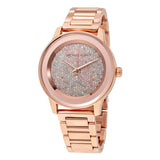 Michael Kors Kinley Pave Rose Dial Ladies Watch #MK6210 - Big Daddy Jewelry