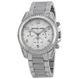 Michael Kors Chronograph White Crystal Ladies Watch MK5165 - Big Daddy Jewelry