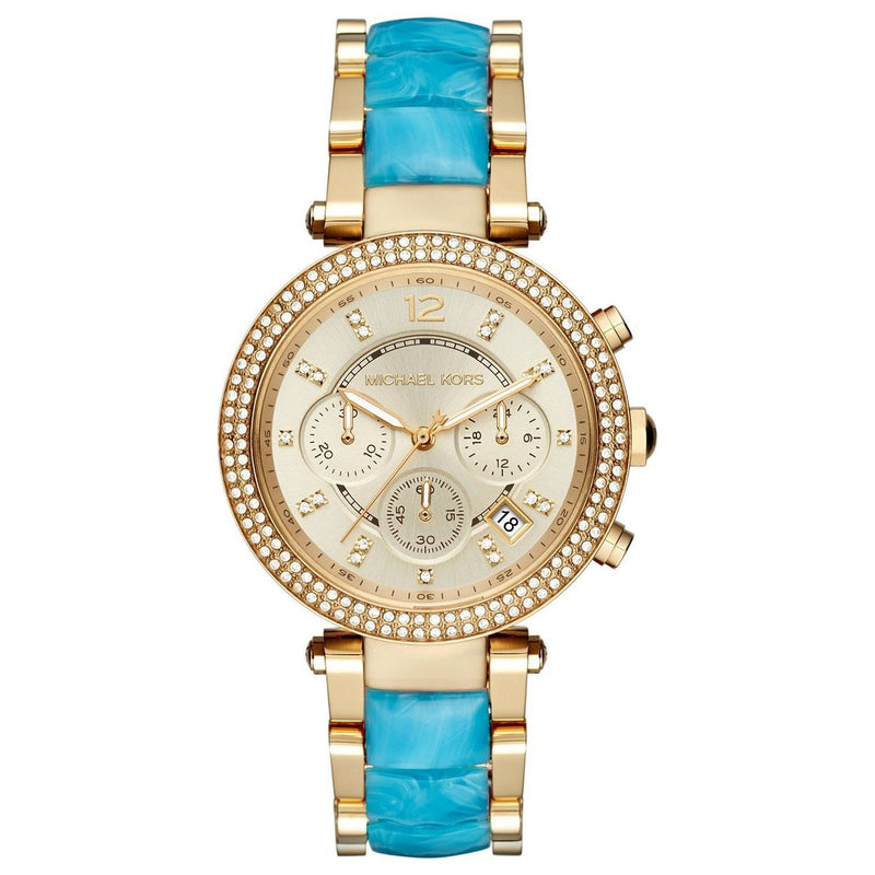 Michael Kors Parker Gold Tone Women's Watch  MK6364 - Big Daddy Jewelry