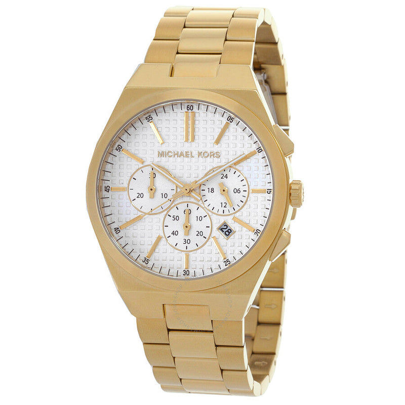 Michael Kors Lennox Chronograph Quartz White Dial Men's Watch MK9120 - Big Daddy Jewelry
