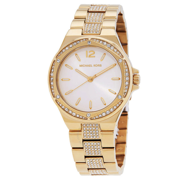 Michael Kors Lennox Quartz Crystal White Dial Ladies Watch MK7361 - Big Daddy Jewelry