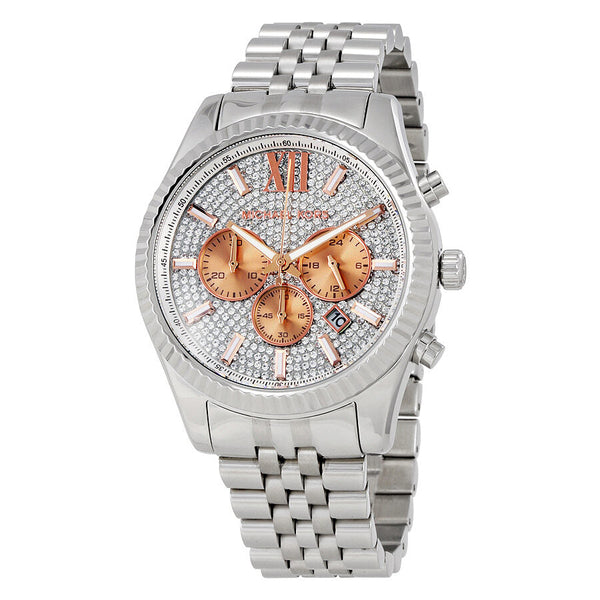 Michael Kors Lexington Chronograph Ladies Watch MK8515 - Big Daddy Jewelry